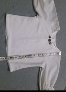 Pinfore Drass With White Top