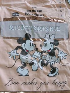 bust 36Disney Mickey &amp; Minnie T-Shirt