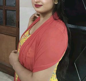 Beautiful Yellow Floral Kurta Set with Red Dupatta