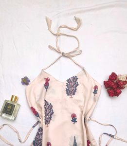 Bohemian Y2k Halter Neck kurti 🫶🏻