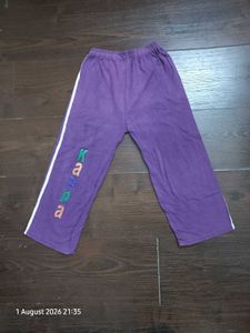 Purple Kids Pants