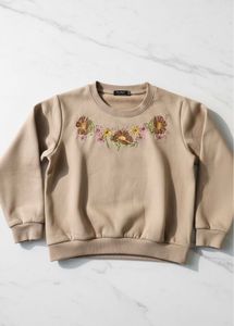 Embroidered Floral Sweater