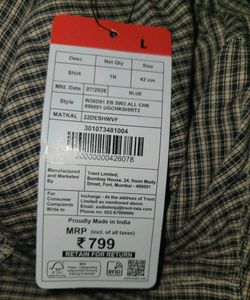 Checked Shirt Dress