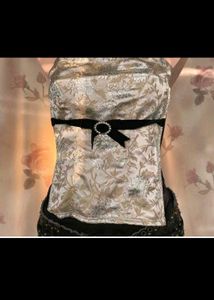 Floral Corset Top