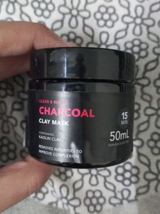 Charcoal Clay Mask for Clear Skin