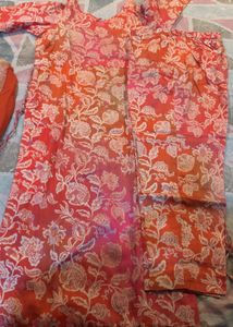 floral kurti pant set💐🌷