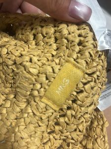 Straw Crossbody Bag