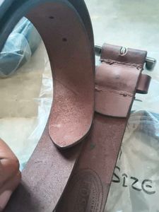 Classic Brown Leather Belt