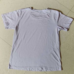Lavender Floral Print T-Shirt