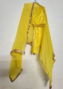 Vibrant Yellow Kurta Set with Dupatta