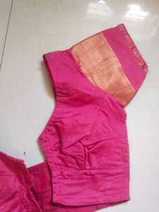 Stylish Pink Ethnic Blouse