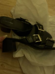 Stylish Buckled Block Heels