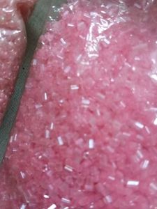 Pink Glass Beads for Crafts