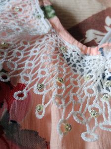 Boho Floral Kaftan Dress