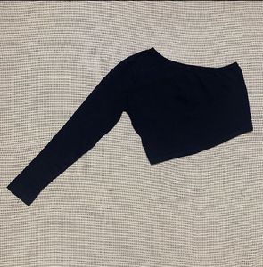 Stylish Black Crop Top