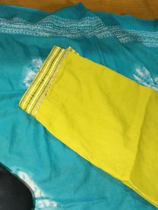 Green Striped Kurta