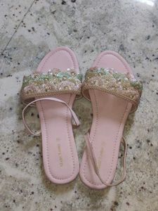 Marc Loire Embellished Sandals