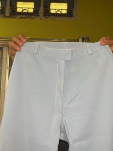 Light Blue Wide Leg Pants