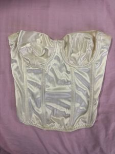 Vintage Satin Corset Top