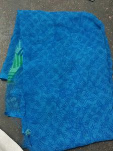 Vibrant Blue blouse material