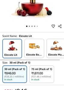 Elevate Lit Perfume 30 ml