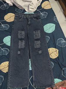 Y2K ribbed jeans