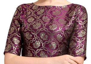 Oomph! Unused blouse brocade
