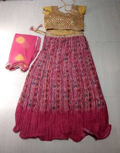 Designer Lehange Seta | Worn Once | Single &amp; Combo