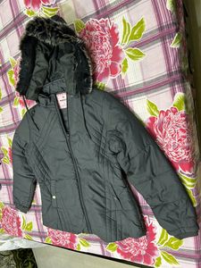 Breil Women Solid Parka Jacket Size XXL