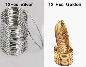 silver & golden bangles