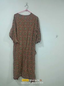 Printed Cotton ethnic dress for Women