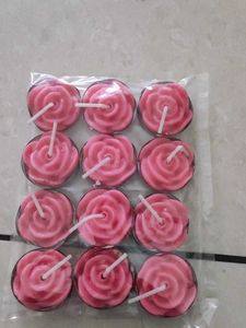 Floating Flower Candles - Pack of 12