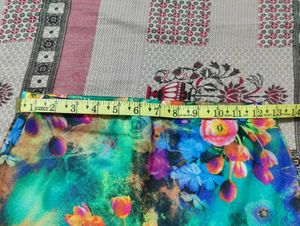 Vibrant Floral Print Two-Piece Set