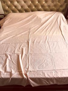 Rose pink King size Bedsheet Set