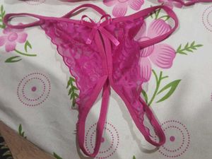 New Hot Pink Bikini  Lace Lingerie Set