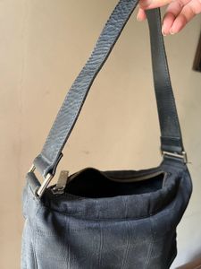 Chanel vintage canvas handbag