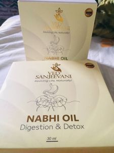 Ved Sanjeevani Nabhi Oil for Digestion &amp; Detox