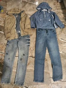 Kids Denim Outfit Set