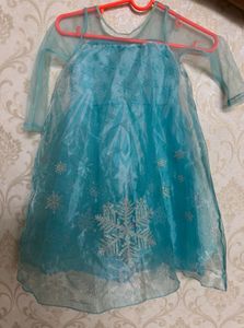 Sparkling Elsa-Inspired Dress
