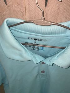 Light Blue Men's Polo Shirt