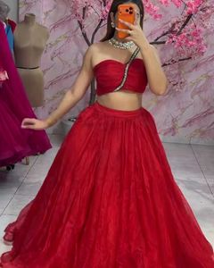 Red Lehenga Choli Set