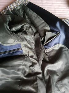 Men's Checked Stylish Blazer (36")