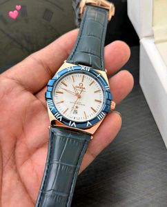 Elegant Omega Constellation Rose Gold Watch with G
