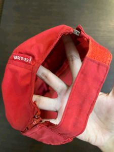 Red 2 in 1 Convertible Cap