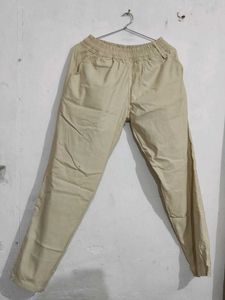 Casual Beige Pants