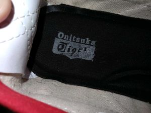 Red Onitsuka Tiger Shoes