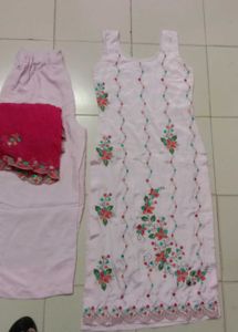 Embroidered Dress Material