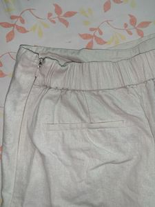 Linen Blend Skort
