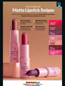 Avon Shimmering Lipstick - Red Berry