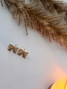 Cute Bow Stud Earrings